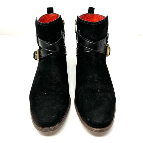 COACH Leoda Suede, Leather ankle booties, size 8 - Picture 5 of 16